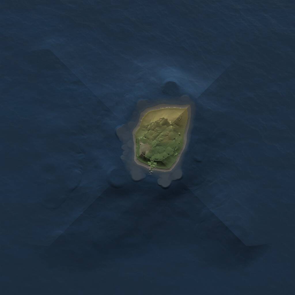 Rust Map: Procedural Map, Size: 1000, Seed: 149027433, 1 Monuments