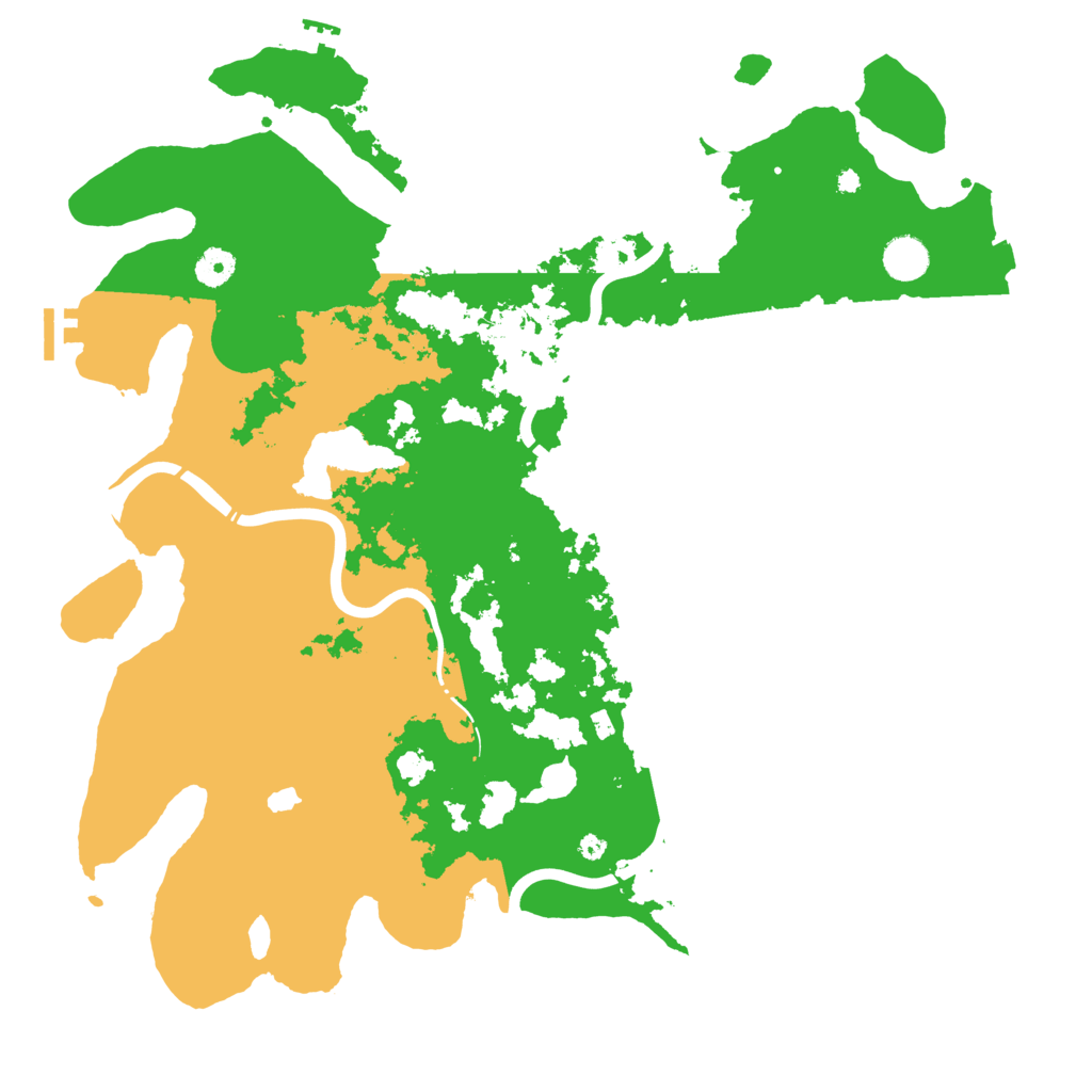Biome Rust Map: Procedural Map, Size: 4250, Seed: 30688