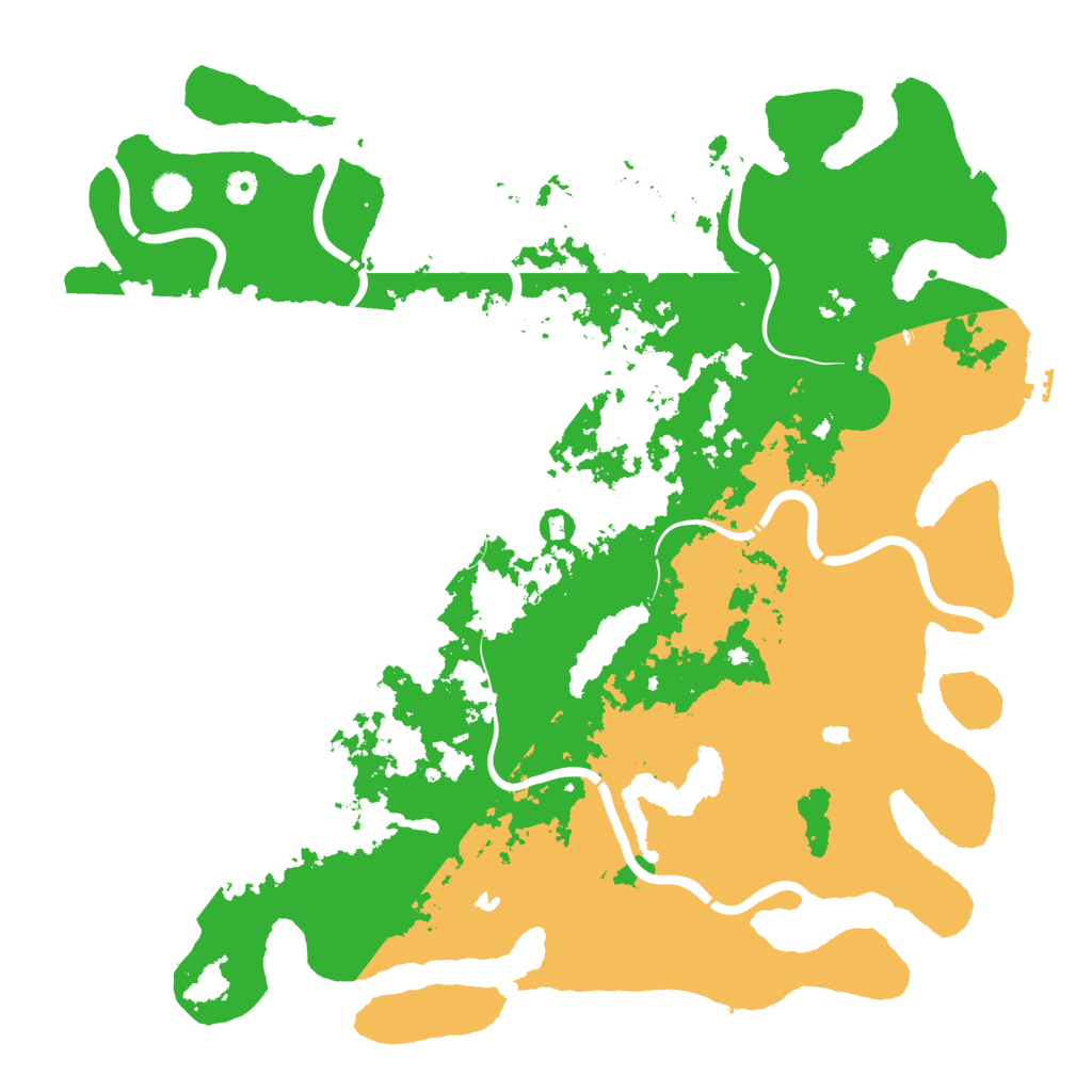 Biome Rust Map: Procedural Map, Size: 5000, Seed: 559110211