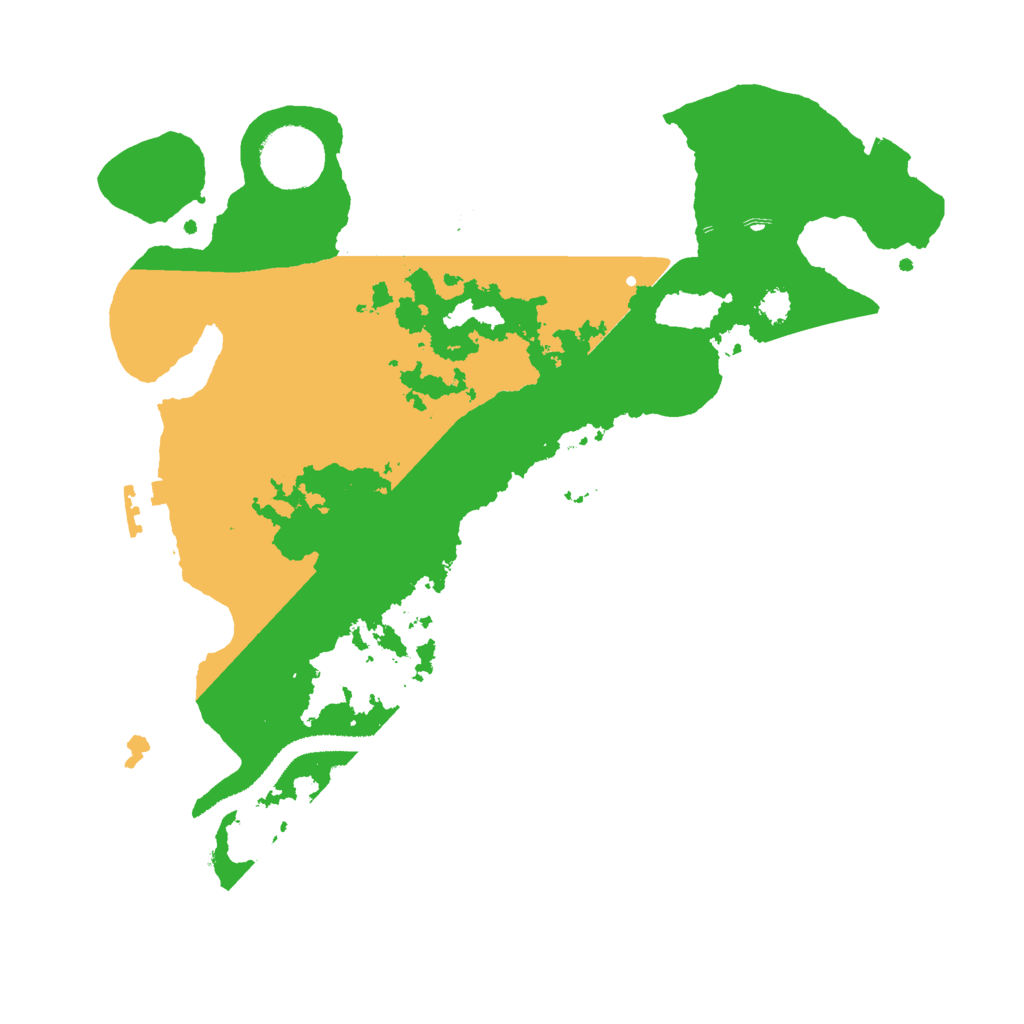 Biome Rust Map: Procedural Map, Size: 3000, Seed: 17695