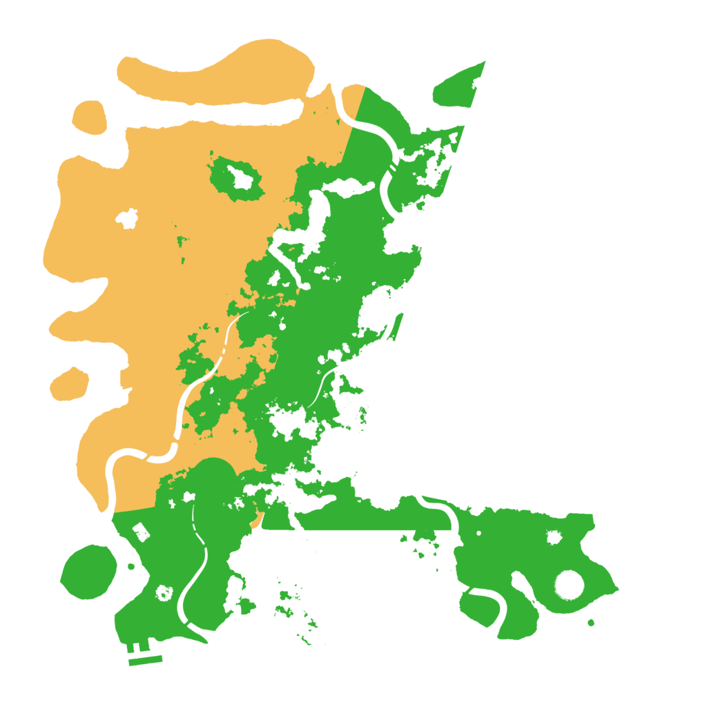 Biome Rust Map: Procedural Map, Size: 4250, Seed: 24473913