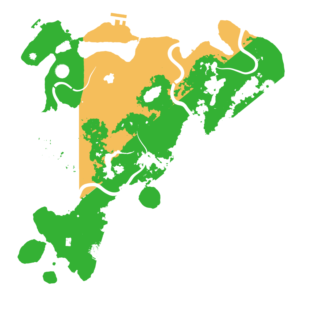 Biome Rust Map: Procedural Map, Size: 4000, Seed: 1045467973