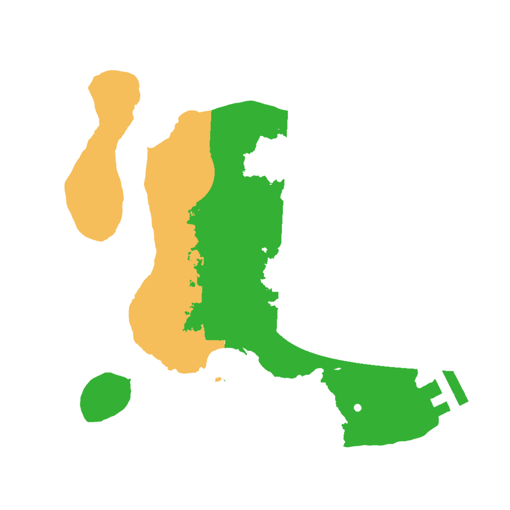 Biome Rust Map: Procedural Map, Size: 2000, Seed: 1085816145