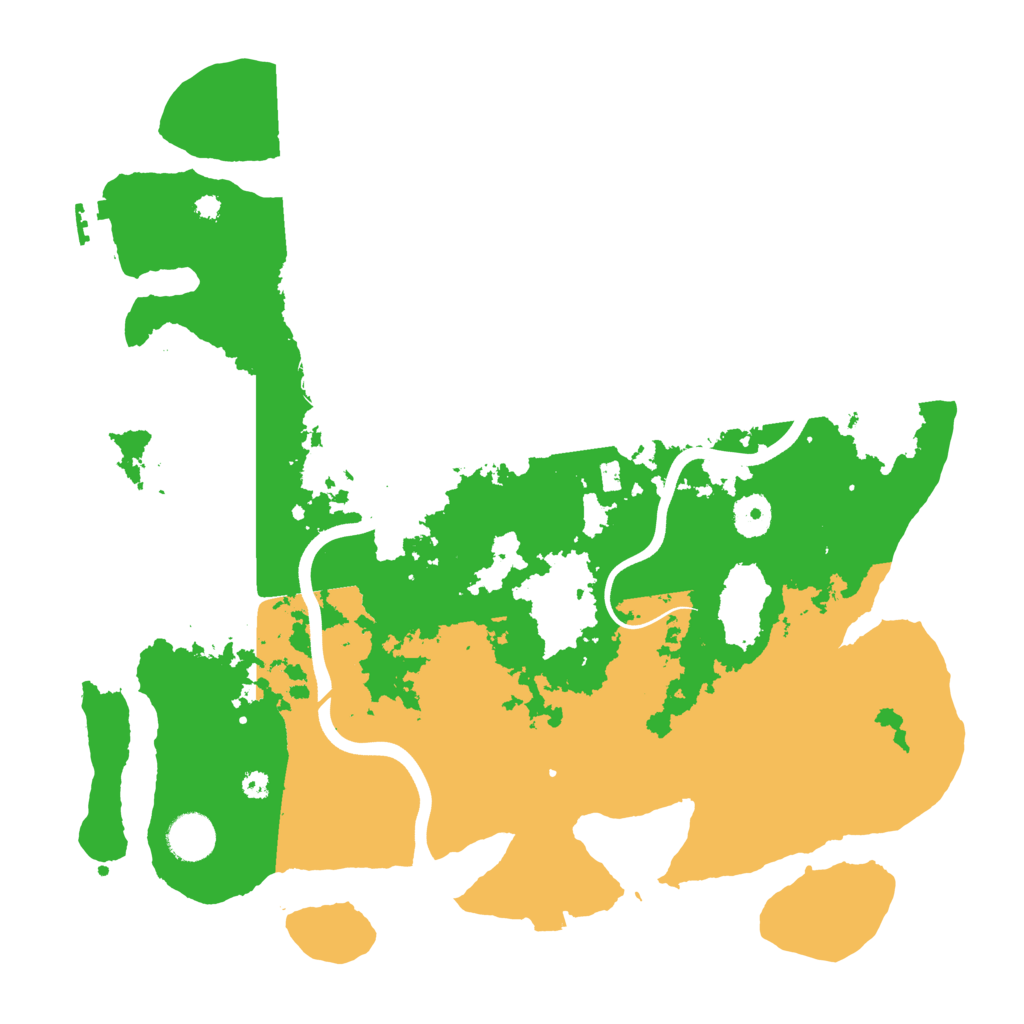 Biome Rust Map: Procedural Map, Size: 3750, Seed: 75051