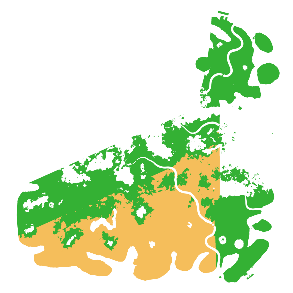 Biome Rust Map: Procedural Map, Size: 5498, Seed: 1336
