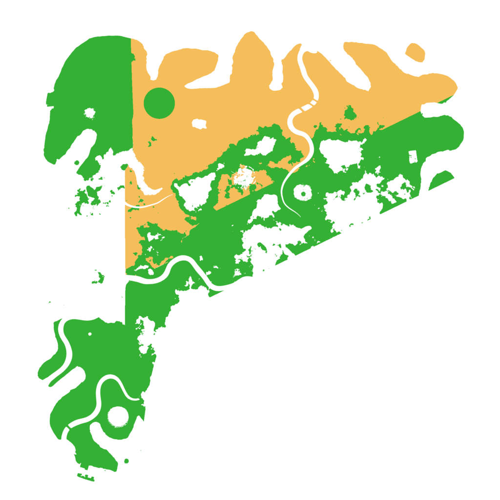 Biome Rust Map: Procedural Map, Size: 4250, Seed: 1100901932