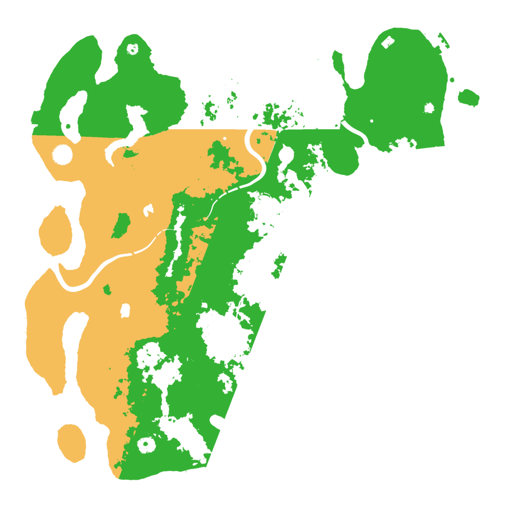 Biome Rust Map: Procedural Map, Size: 4500, Seed: 176177939