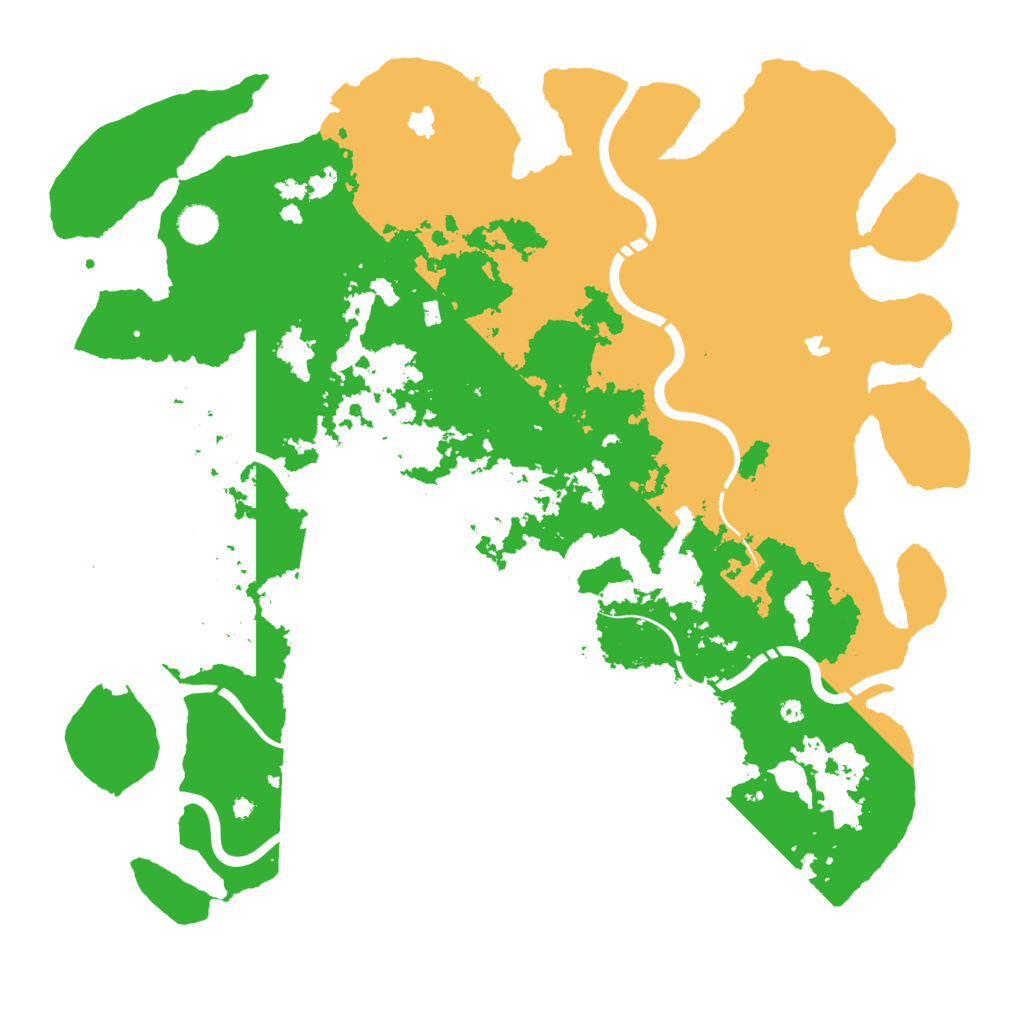 Biome Rust Map: Procedural Map, Size: 4500, Seed: 1978646641