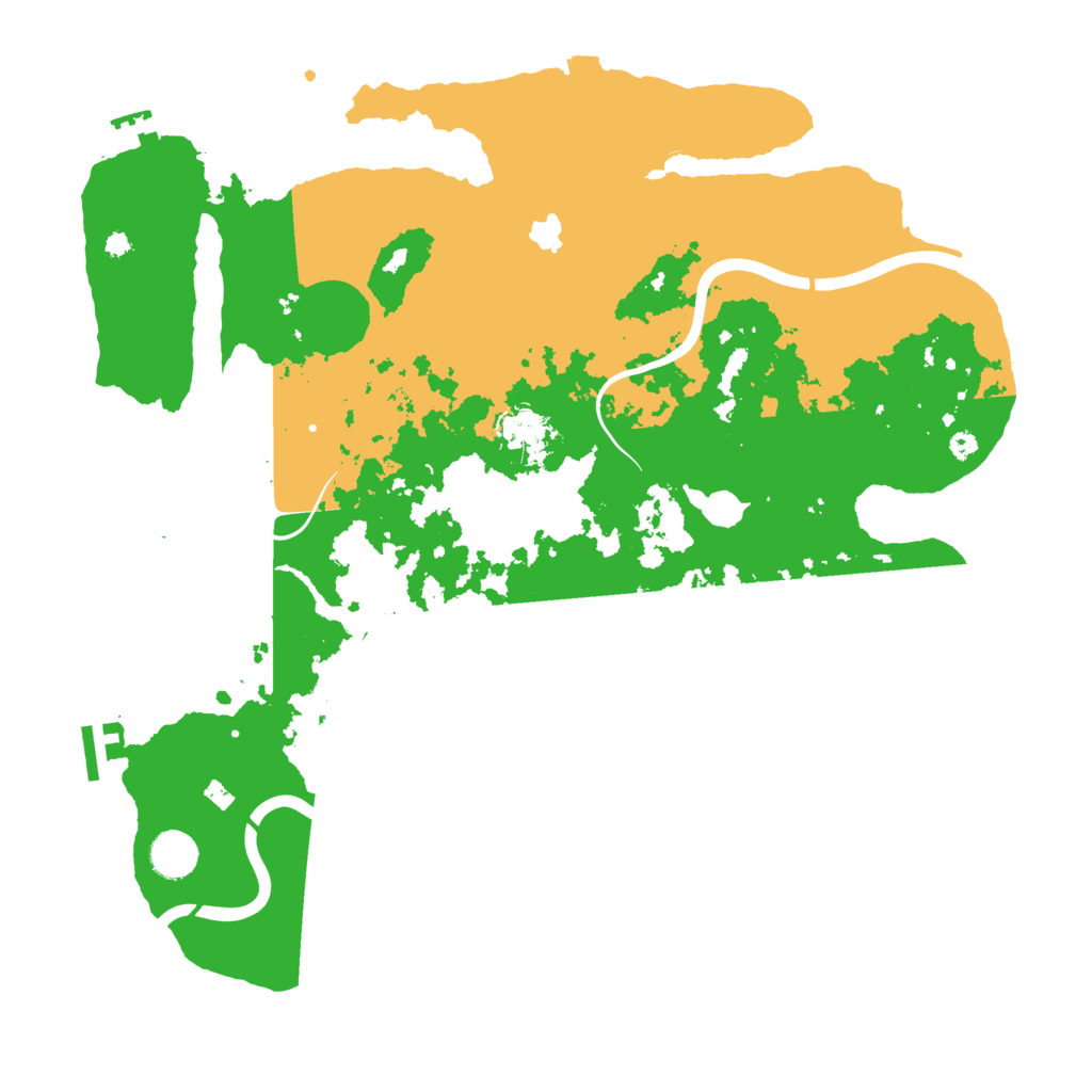 Biome Rust Map: Procedural Map, Size: 4000, Seed: 435803