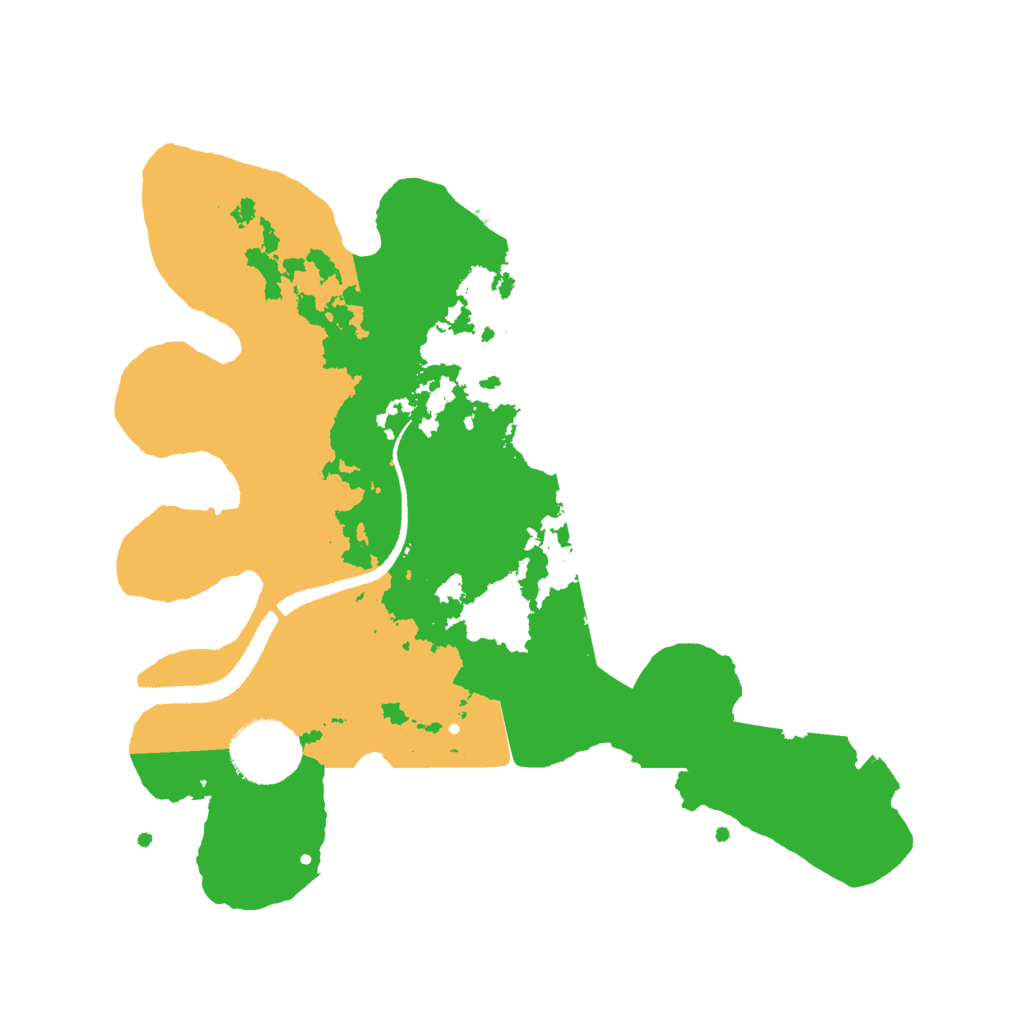 Biome Rust Map: Procedural Map, Size: 2800, Seed: 982002901