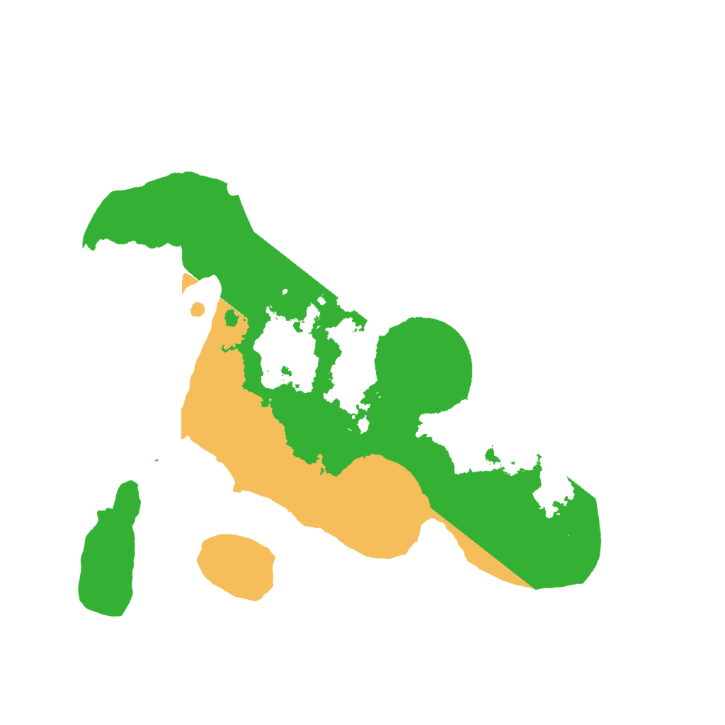 Biome Rust Map: Procedural Map, Size: 2000, Seed: 1560227539