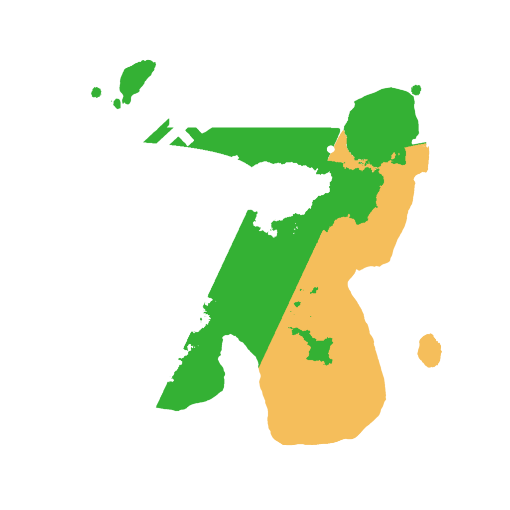 Biome Rust Map: Procedural Map, Size: 2000, Seed: 1722306975