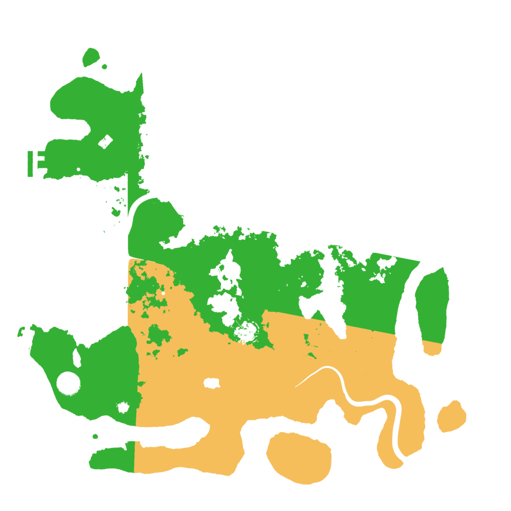 Biome Rust Map: Procedural Map, Size: 4000, Seed: 539725969