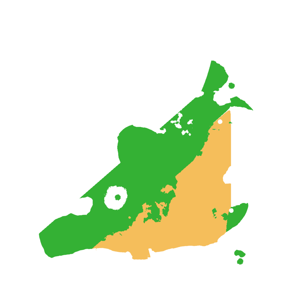 Biome Rust Map: Procedural Map, Size: 2000, Seed: 1702179902