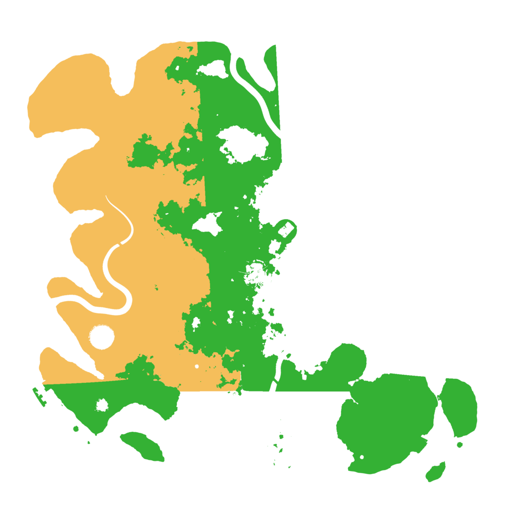 Biome Rust Map: Procedural Map, Size: 3750, Seed: 66196816