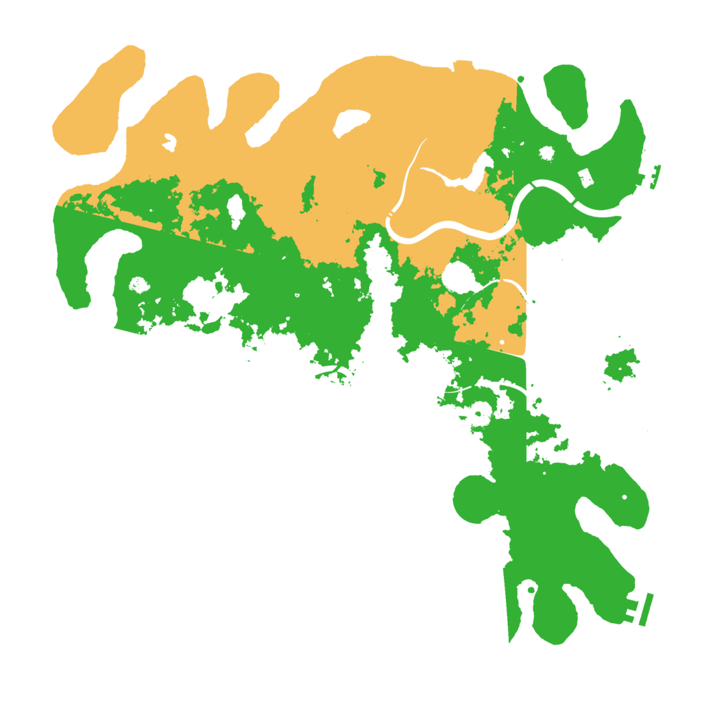 Biome Rust Map: Procedural Map, Size: 4250, Seed: 2032025