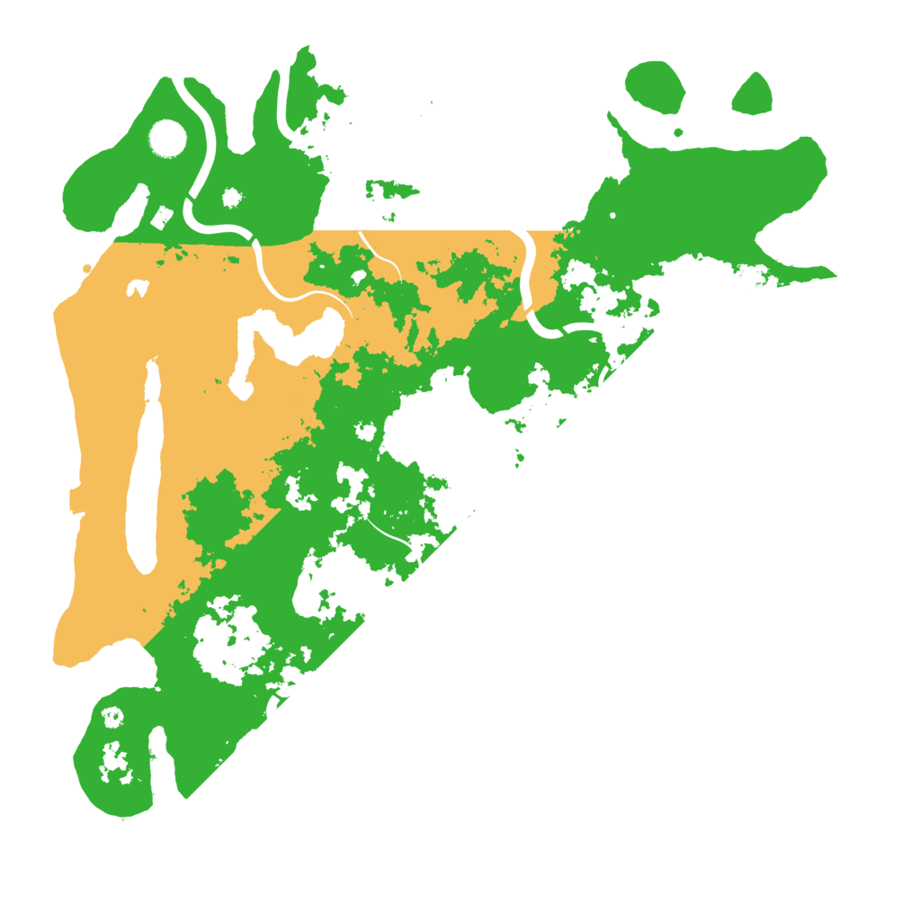 Biome Rust Map: Procedural Map, Size: 4300, Seed: 891865