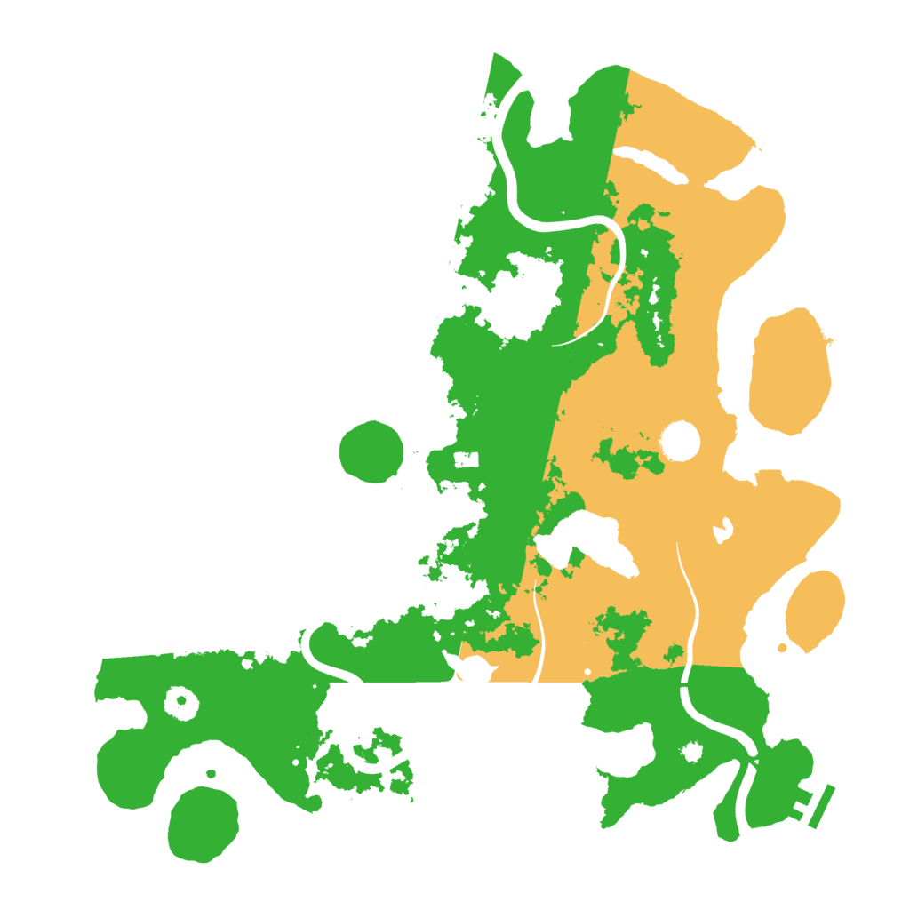 Biome Rust Map: Procedural Map, Size: 4000, Seed: 413476358