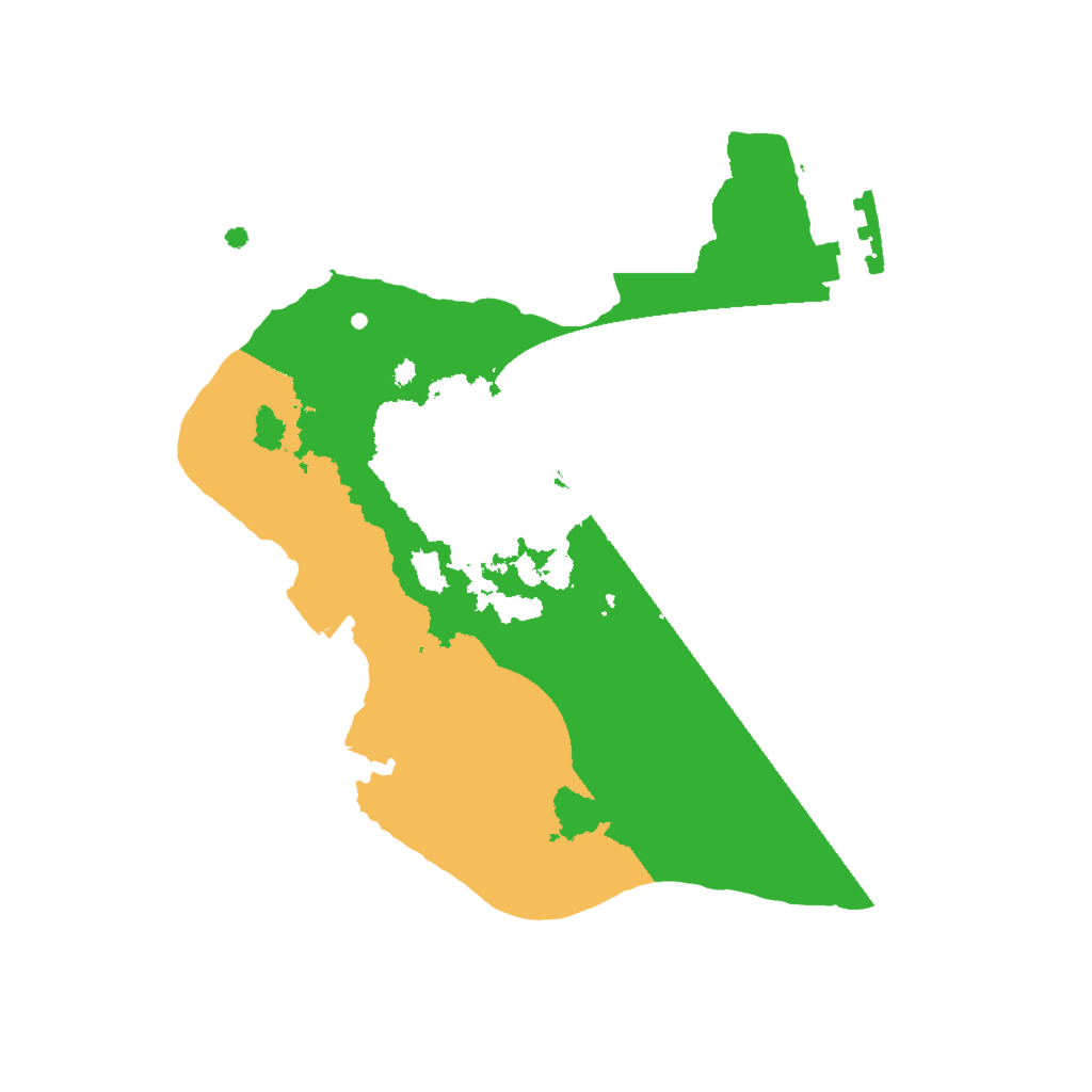 Biome Rust Map: Procedural Map, Size: 2000, Seed: 108