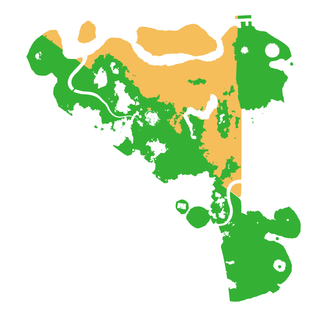 Biome Rust Map: Procedural Map, Size: 4000, Seed: 31342344