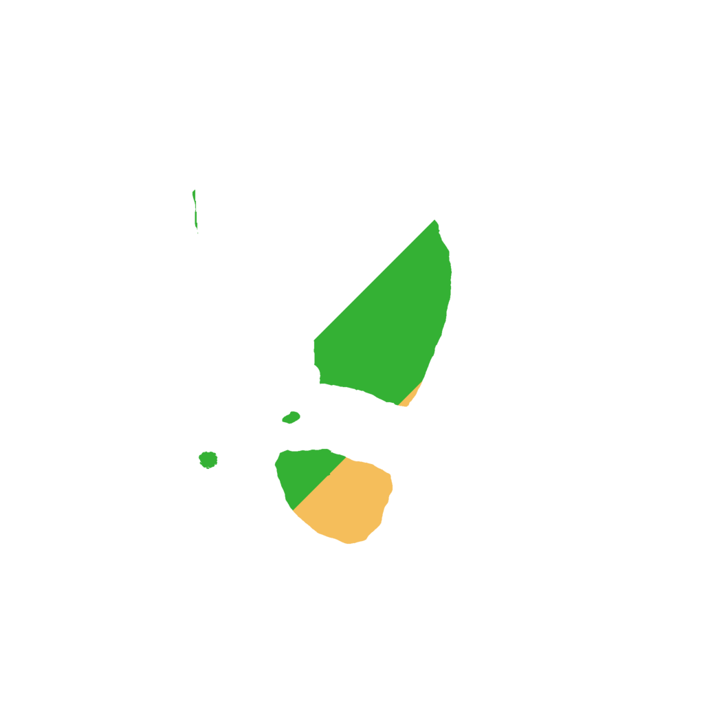 Biome Rust Map: Procedural Map, Size: 1600, Seed: 2000