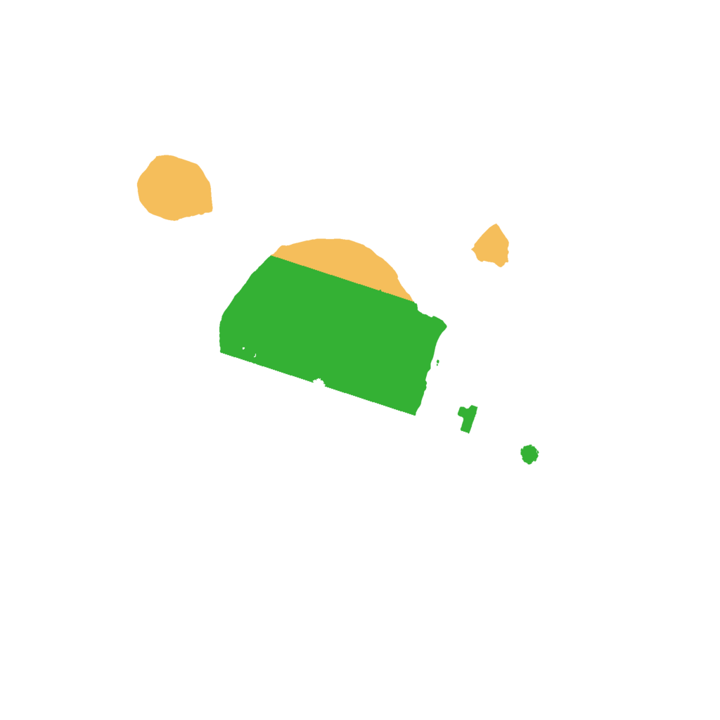 Biome Rust Map: Procedural Map, Size: 1600, Seed: 3000