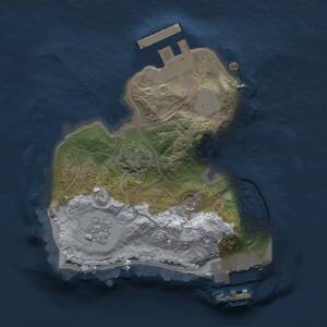 Thumbnail Rust Map: Procedural Map, Size: 1475, Seed: 1356923124, 6 Monuments