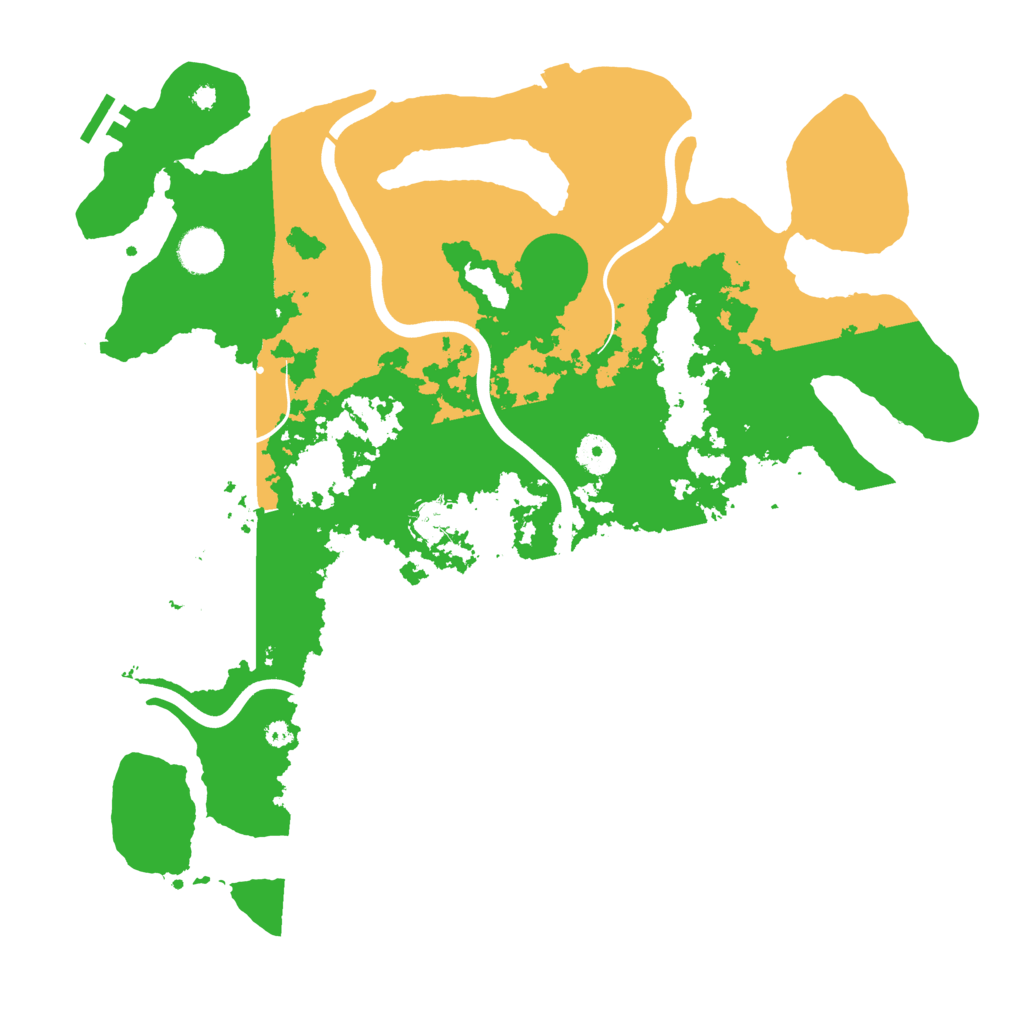 Biome Rust Map: Procedural Map, Size: 3950, Seed: 1002118016