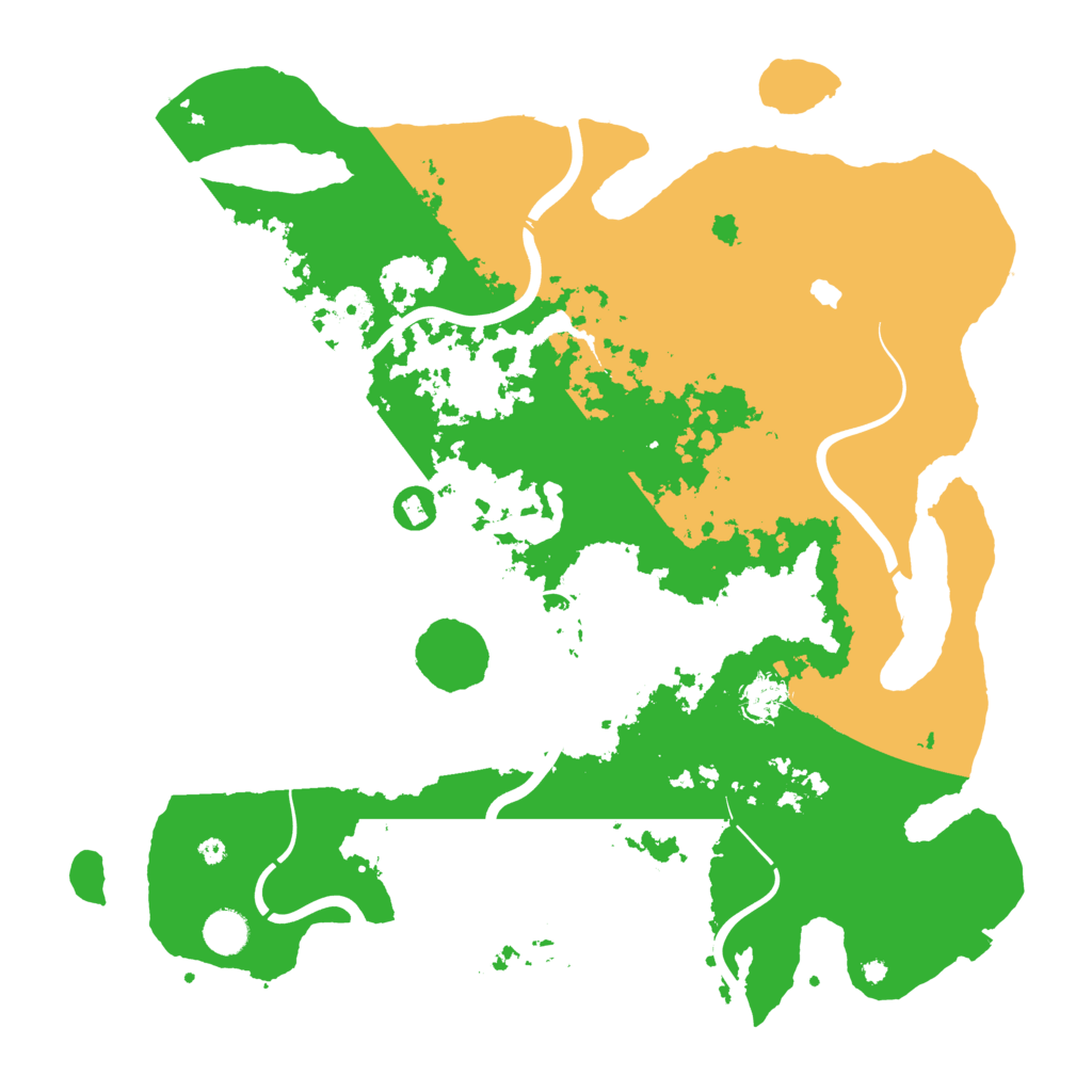 Biome Rust Map: Procedural Map, Size: 4250, Seed: 1202733294