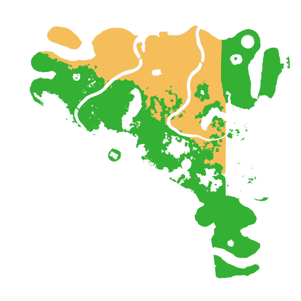 Biome Rust Map: Procedural Map, Size: 4000, Seed: 1814859849