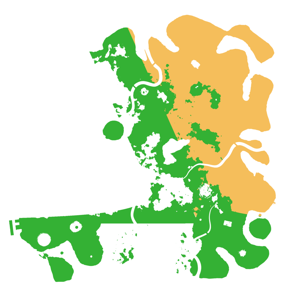 Biome Rust Map: Procedural Map, Size: 4000, Seed: 1483055054