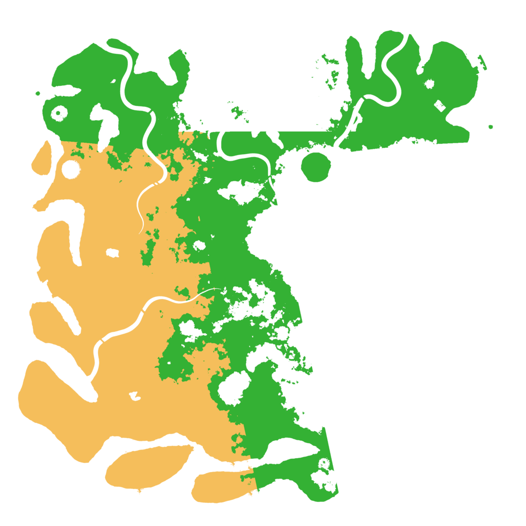 Biome Rust Map: Procedural Map, Size: 5000, Seed: 1096933804
