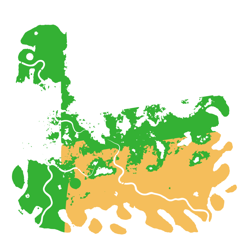 Biome Rust Map: Procedural Map, Size: 6000, Seed: 112333576
