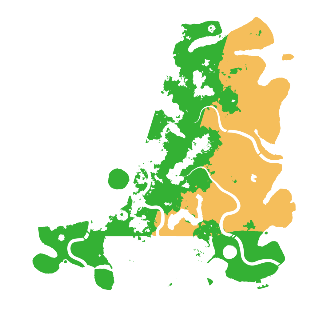 Biome Rust Map: Procedural Map, Size: 4250, Seed: 896094519