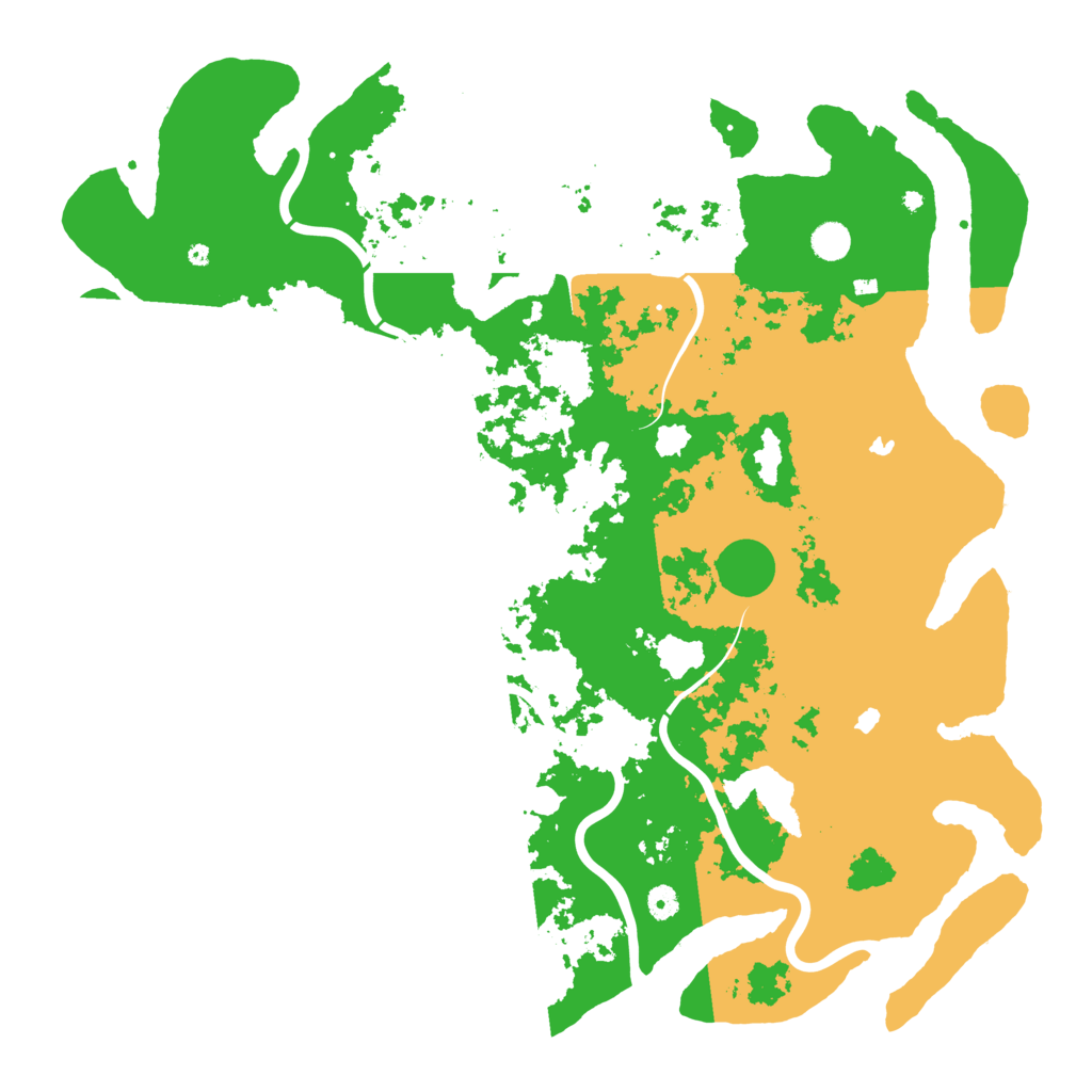 Biome Rust Map: Procedural Map, Size: 5000, Seed: 182885863