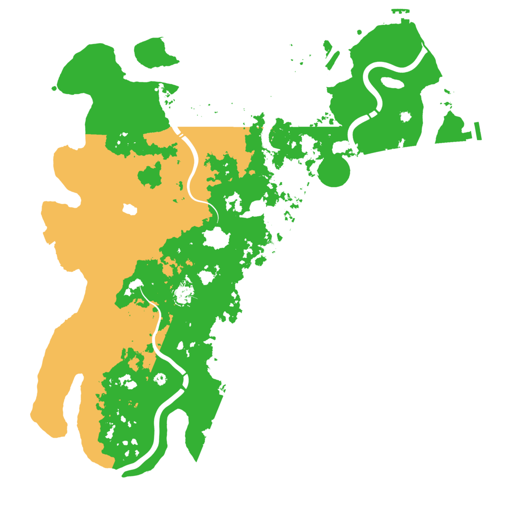 Biome Rust Map: Procedural Map, Size: 4250, Seed: 1812405520