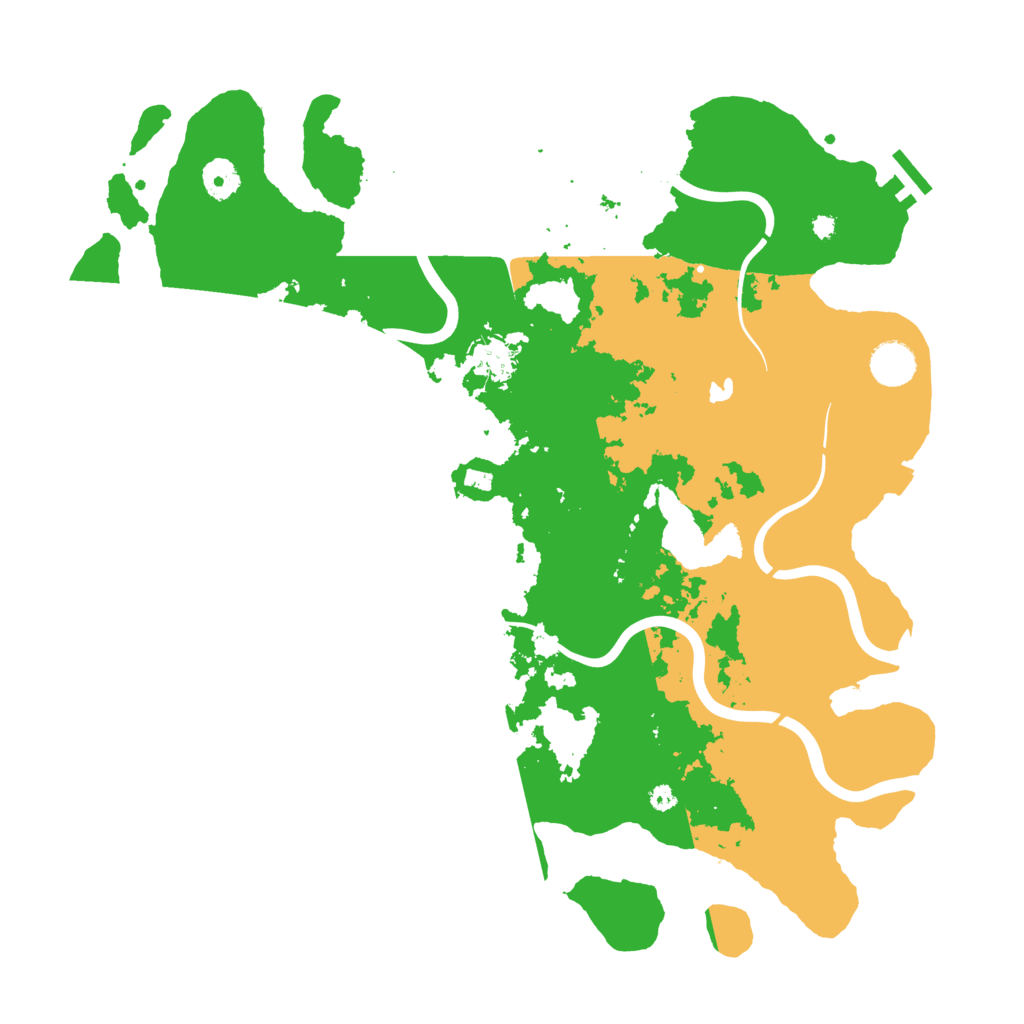 Biome Rust Map: Procedural Map, Size: 4000, Seed: 983139965