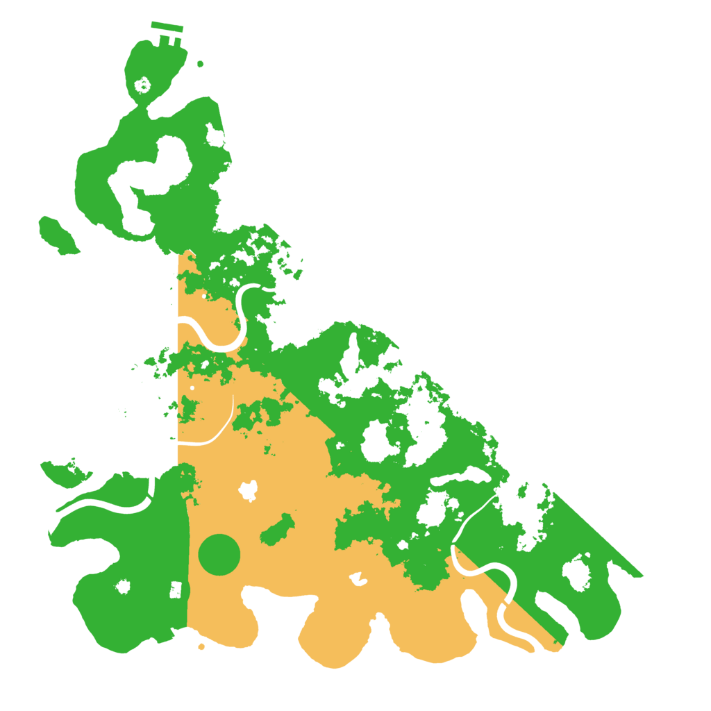 Biome Rust Map: Procedural Map, Size: 4500, Seed: 424511698