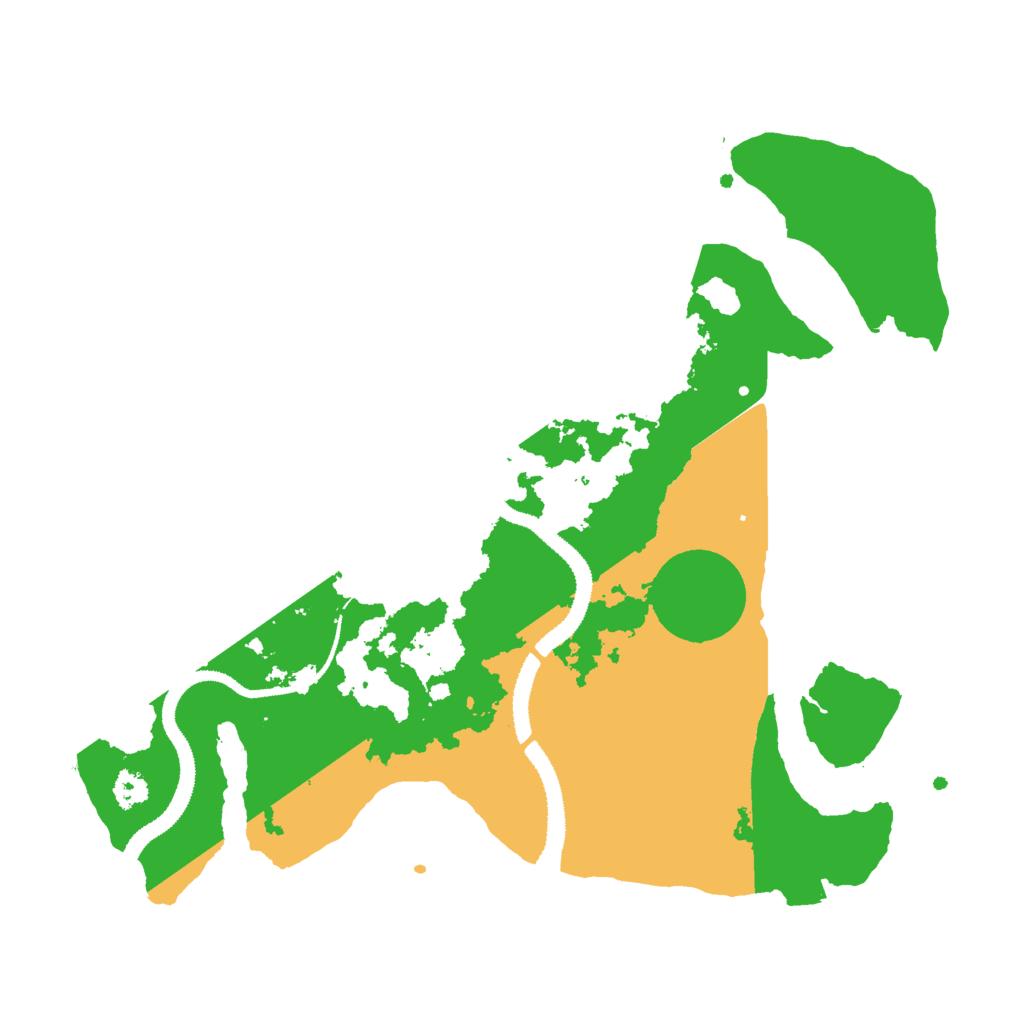 Biome Rust Map: Procedural Map, Size: 3000, Seed: 1683688680