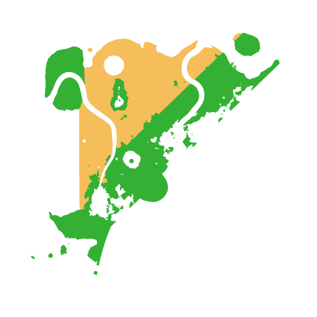 Biome Rust Map: Procedural Map, Size: 2800, Seed: 612524829