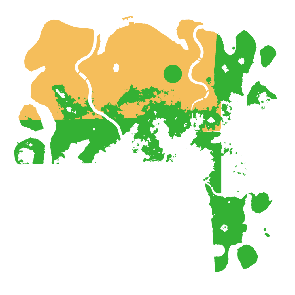 Biome Rust Map: Procedural Map, Size: 4250, Seed: 21176