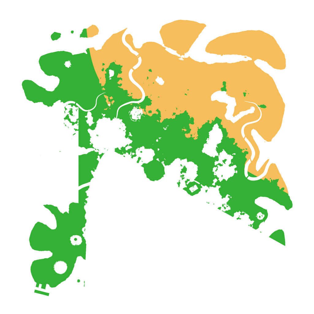 Biome Rust Map: Procedural Map, Size: 4250, Seed: 1383360037