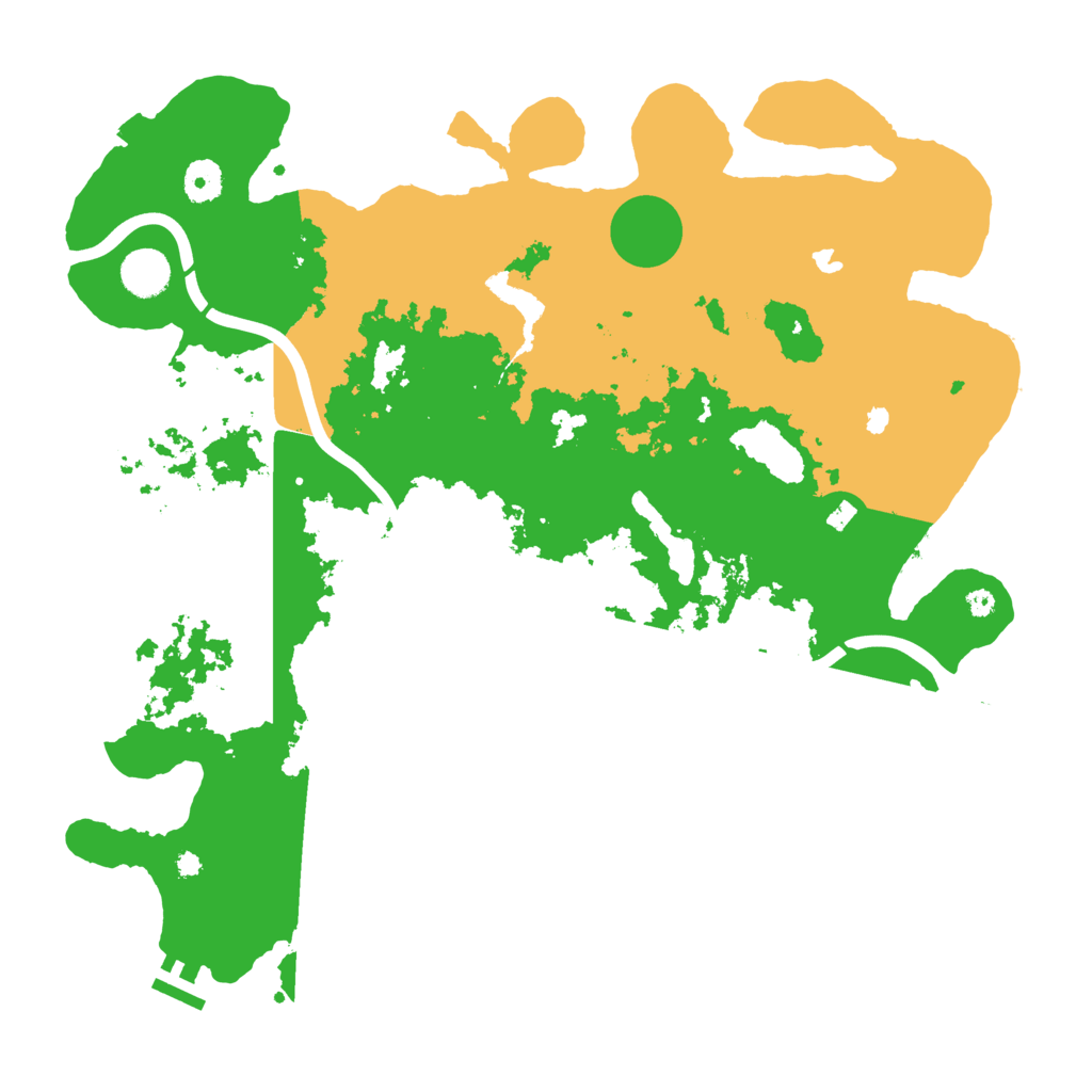 Biome Rust Map: Procedural Map, Size: 4000, Seed: 1282825806