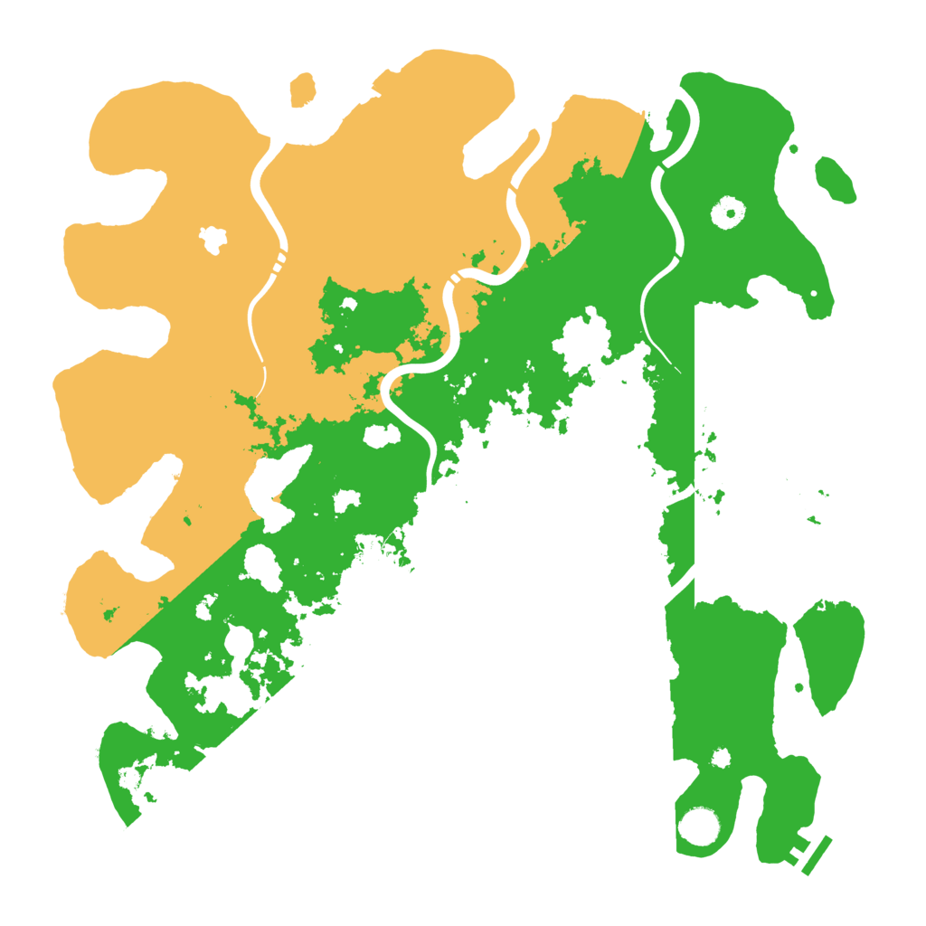 Biome Rust Map: Procedural Map, Size: 4250, Seed: 966272342