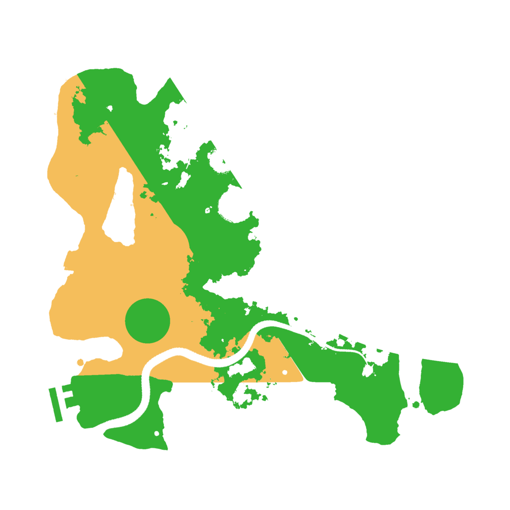 Biome Rust Map: Procedural Map, Size: 3000, Seed: 1386103585