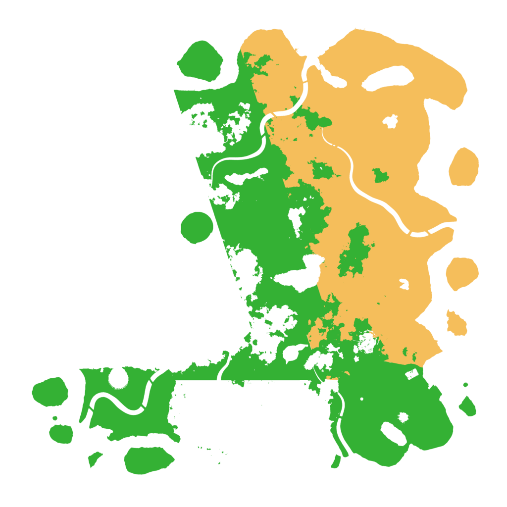 Biome Rust Map: Procedural Map, Size: 4500, Seed: 567561700
