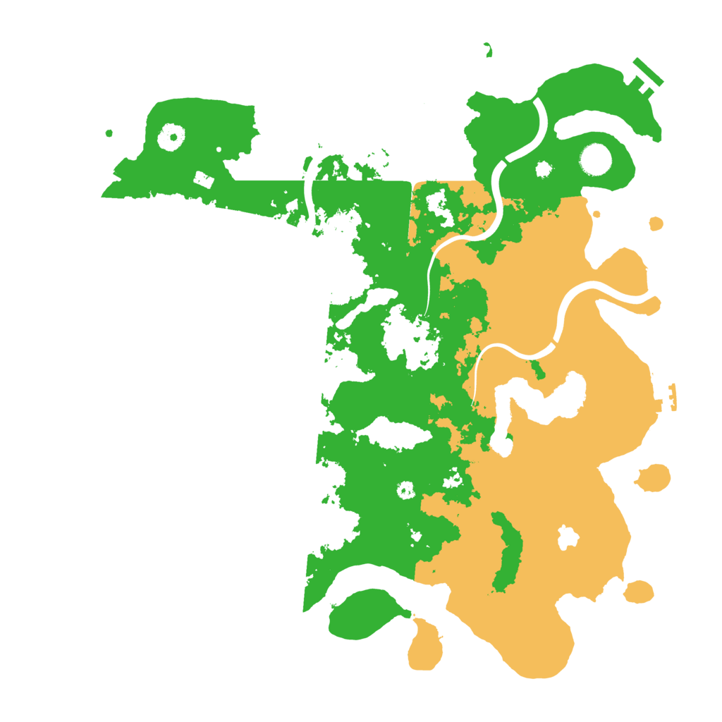 Biome Rust Map: Procedural Map, Size: 4000, Seed: 1392158644