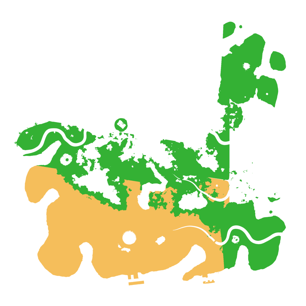 Biome Rust Map: Procedural Map, Size: 4000, Seed: 1414402858