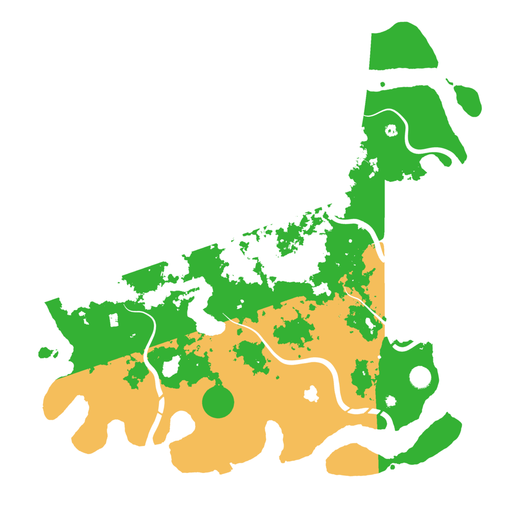 Biome Rust Map: Procedural Map, Size: 4250, Seed: 721087426