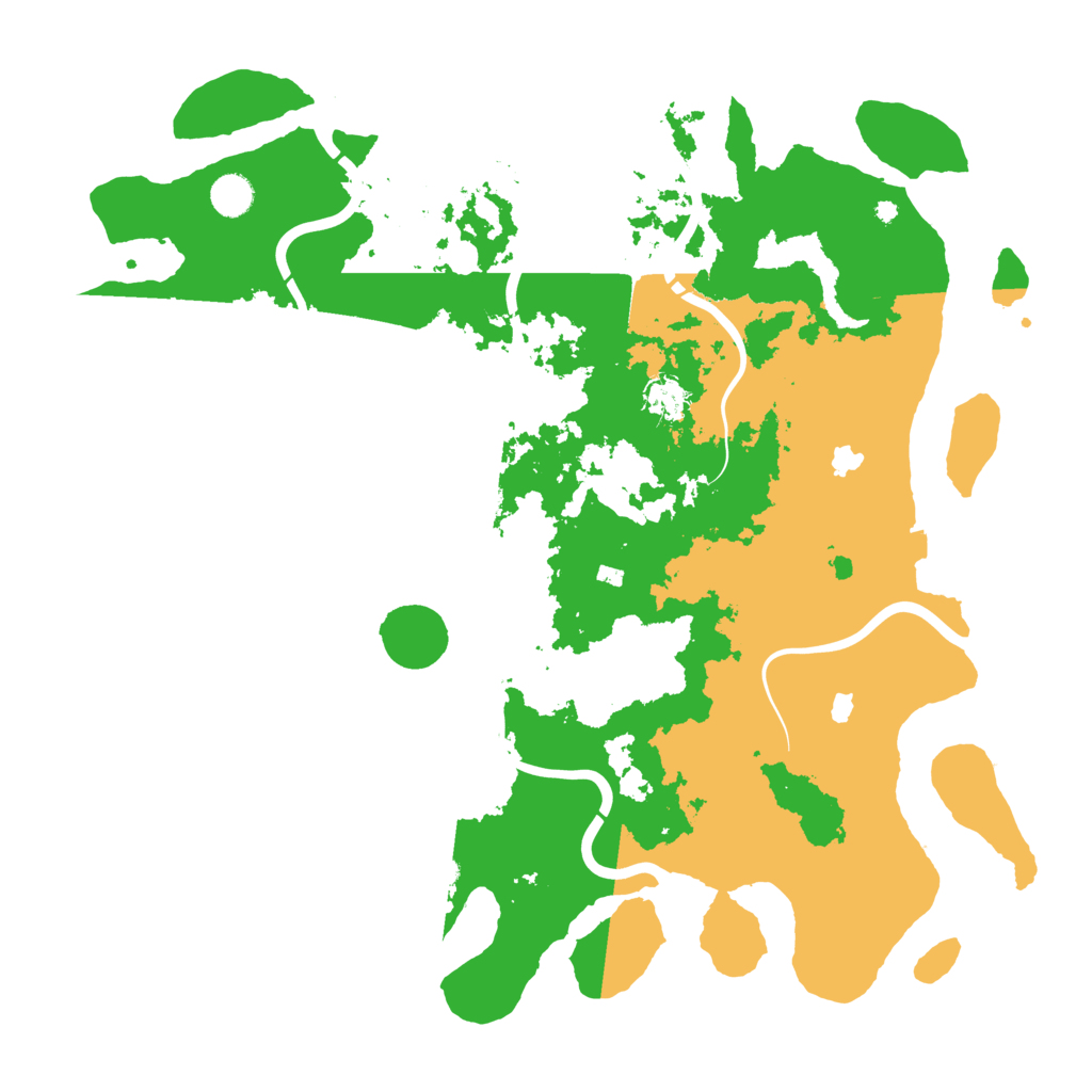 Biome Rust Map: Procedural Map, Size: 4500, Seed: 31711